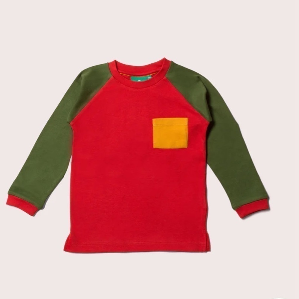 Little Green Radicals Red Star Tee  3-6 months NWT